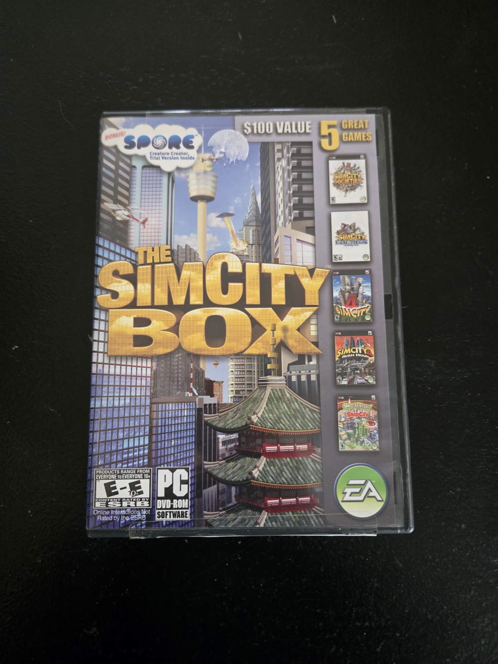 The SimCity Box PC Game - 4 Discs